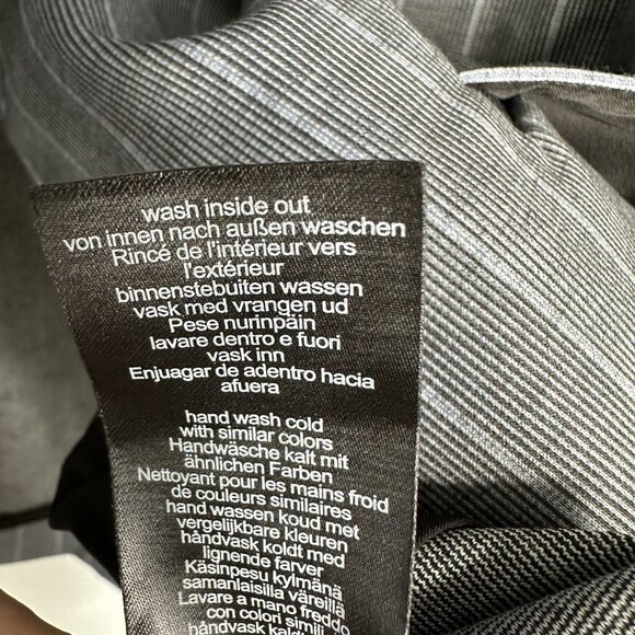 Liverpool Boyfriend Blazer Size 1X Princess Dart Navy Striped Open - Picture 7 of 11